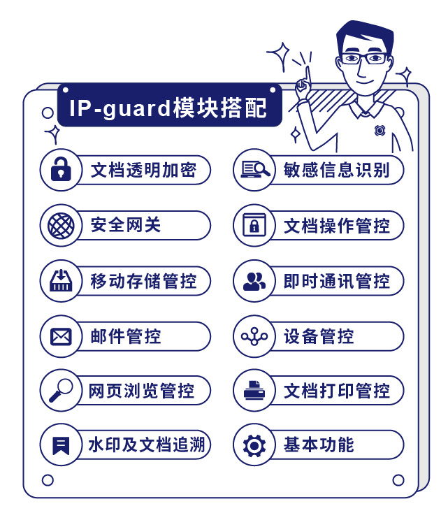 IP-guard模块搭配