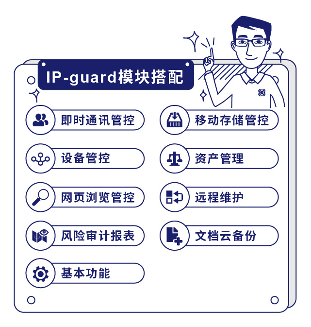 IP-guard模块搭配